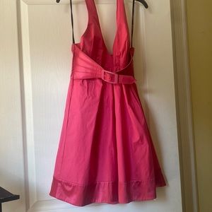 Bebe Pink babydoll dress
